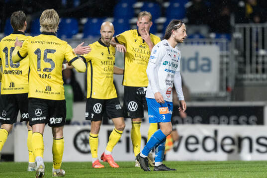 under fotbollsmatchen i Allsvenskan mellan Värnamo och