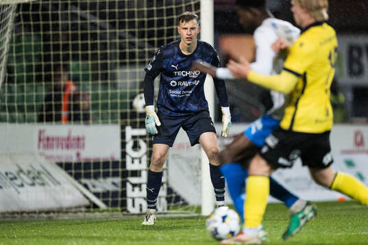 Värnamos målvakt Hugo Keto