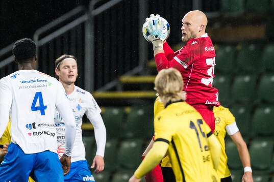 Mjällbys målvakt Alexander Lundin