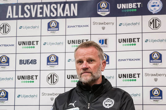 Värnamos tränare Arne Sandstø