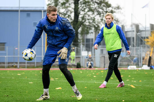 Målvakt Mathias Nilsson