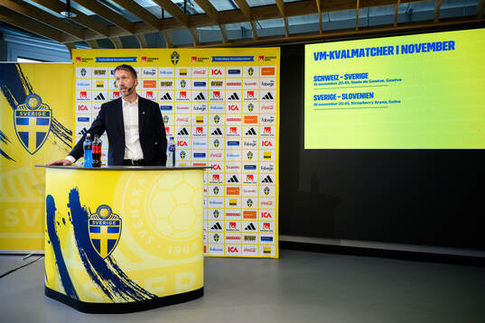 Head coach Graham Potter of the Swedish men's national