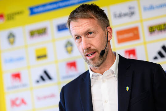 Head coach Graham Potter of the Swedish men's national