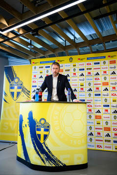 Head coach Graham Potter of the Swedish men's national