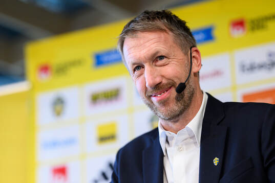 Bläddra bland fler bilder av Football, Sweden, press conference