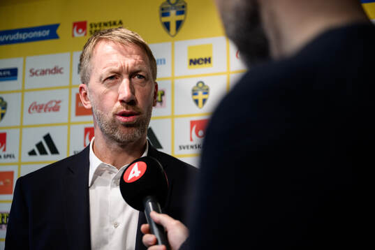 Head coach Graham Potter of the Swedish men's national