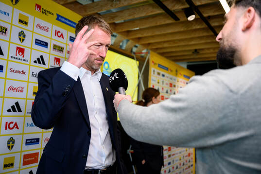 Head coach Graham Potter of the Swedish men's national