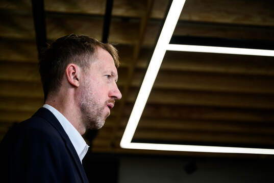 Head coach Graham Potter of the Swedish men's national