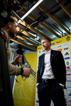 Head coach Graham Potter of the Swedish men's national
