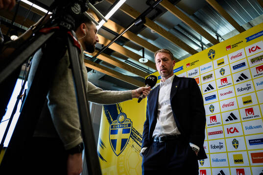 Head coach Graham Potter of the Swedish men's national