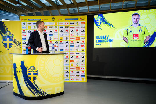 Head coach Graham Potter of the Swedish men's national