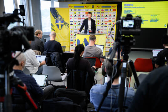Head coach Graham Potter of the Swedish men's national