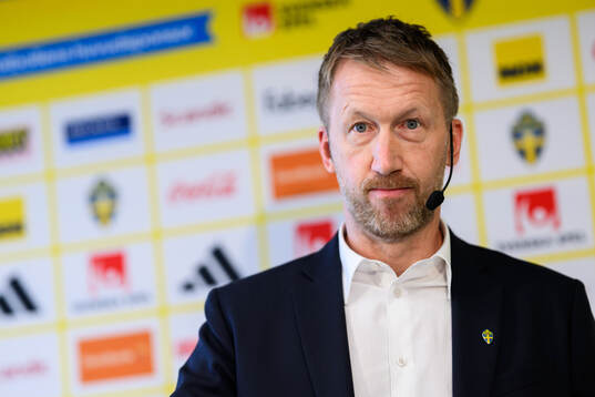 Head coach Graham Potter of the Swedish men's national