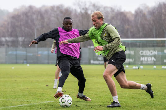 Brice Wembangomo and Harry Hilvenius