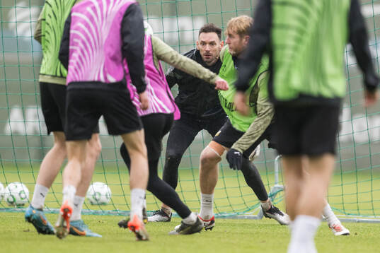 Goalkeeper Etrit Berisha