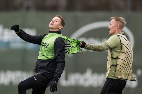 Julius Lindberg and Mikkel Rygaard Jensen