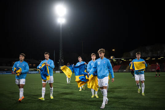 The players of Dynamo Kyiv