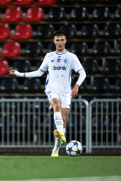 Danylo Ohorodnik of Dynamo Kyiv