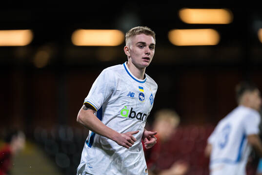Andrian Bekerskyi of Dynamo Kyiv