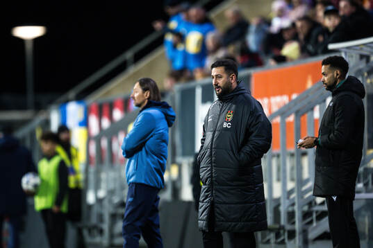 Coach Baran Coskun of Brommapojkarna