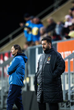 Coach Baran Coskun of Brommapojkarna