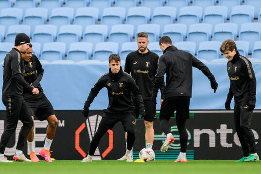 Kenan Busuladzic, Pontus Jansson and Oliver Berg