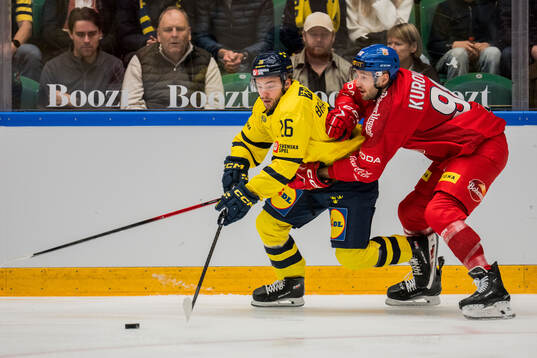 Erik Brännström of Sweden and Daniel Kurovsky of Czech
