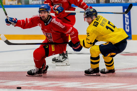 Filip Pyrochta of Czech Republic and Simon Ryfors of Sweden