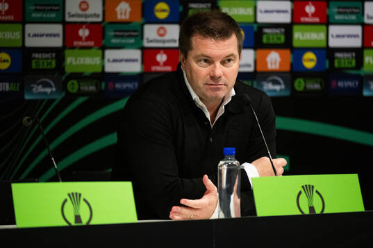 Head coach Jens Gustafsson
