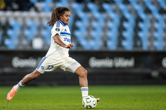 Mathis Amougou of Strasbourg