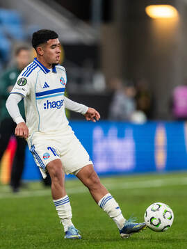 Kendry Paez of Strasbourg