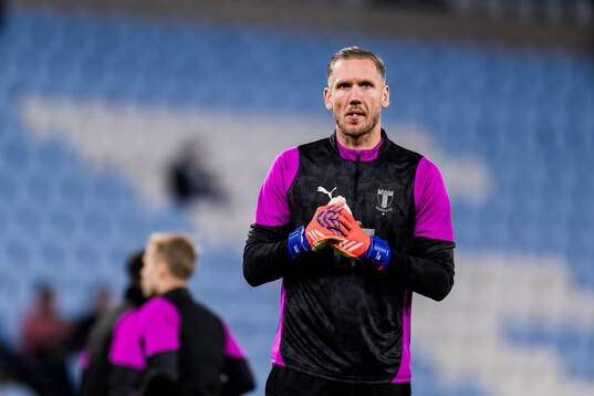 Goalkeeper Robin Olsen of Malmö FF