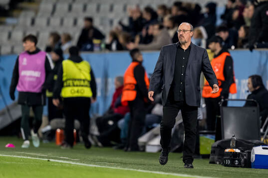 Head coach Rafael Benitez of Panathinaikos
