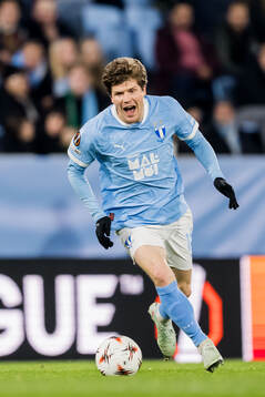 Oliver Berg of Malmö FF