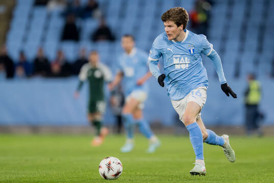Oliver Berg of Malmö FF