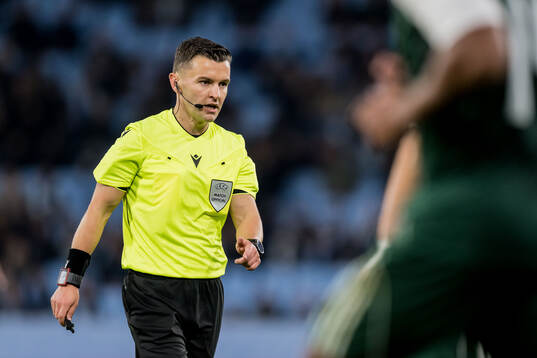 Referee Nicholas Walsh