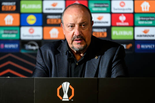 Head coach Rafael Benitez of Panathinaikos