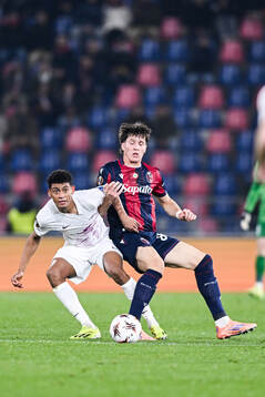 Japhet Sery Larsen of Brann and Giovanni Fabbian of Bologna