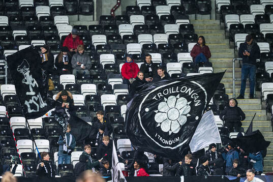 Spectators in the stands