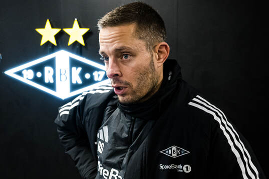 Head coach Robin Shroot of Rosenborg