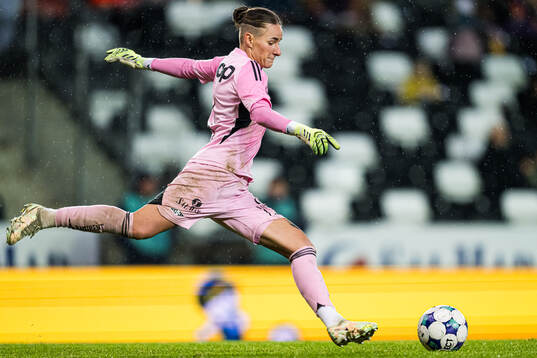 Goalkeeper Rugile Maria Rulyte of Rosenborg