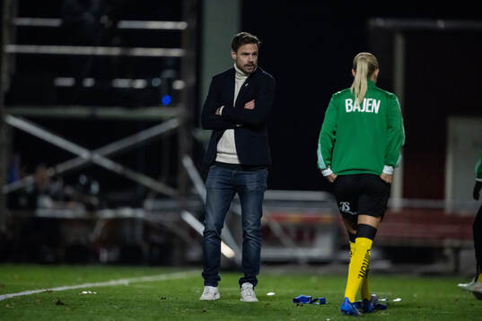 Hammarbys tränare Martin Sjögren