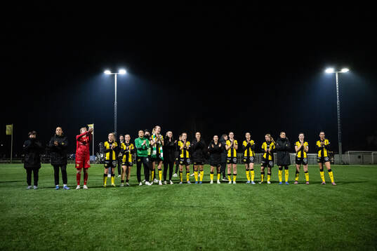 Hammarbys spelare jublar