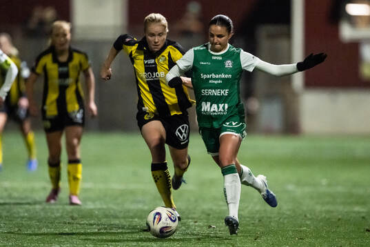 Hammarbys Julie Blakstad och Alingsås Alexandra Roholt