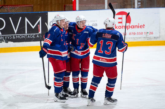 Kovlands  Albin Kempe, Hugo Bergman, Melker Wiström och