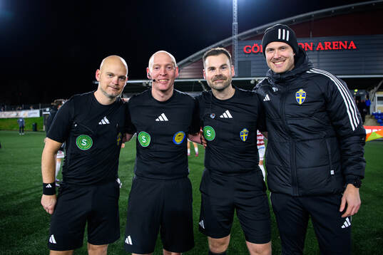 Assisterande domare Fredrik Hammarström, Domare Per Melin,