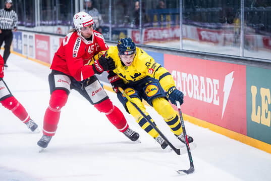 Michael Fora of Switzerland and Sebastian Hartmann of Sweden