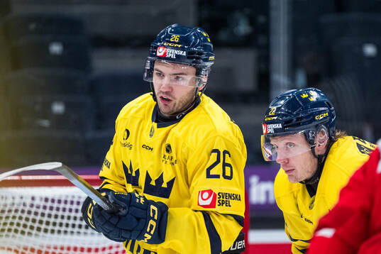 Erik Brännström and Fredrik Olofsson of Sweden