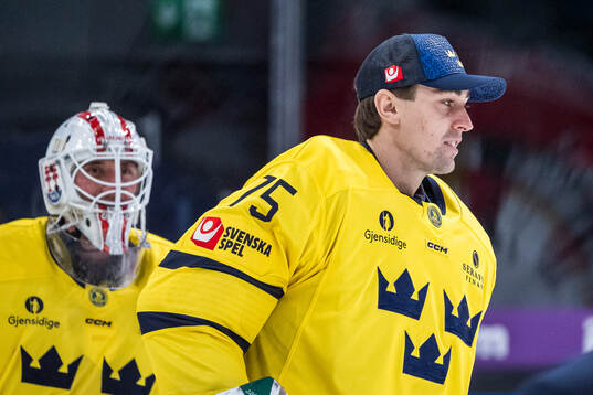 Goalkeeper Arvid Holm of Sweden