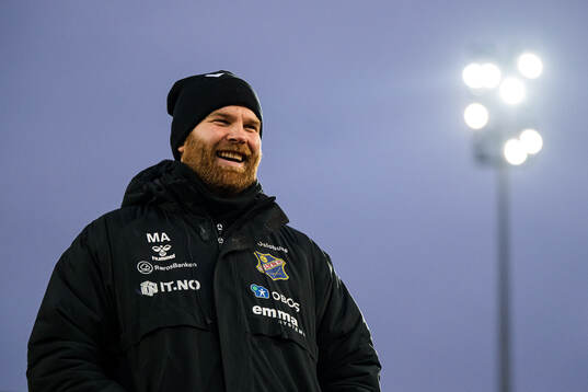 Head coach Magnus Aadland of Lyn